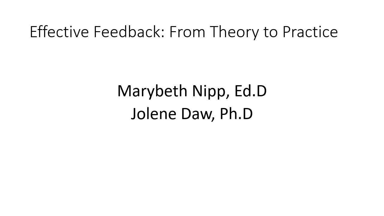 Default preview image for Effective Feedback_Nipp and Daw.mp4 video.