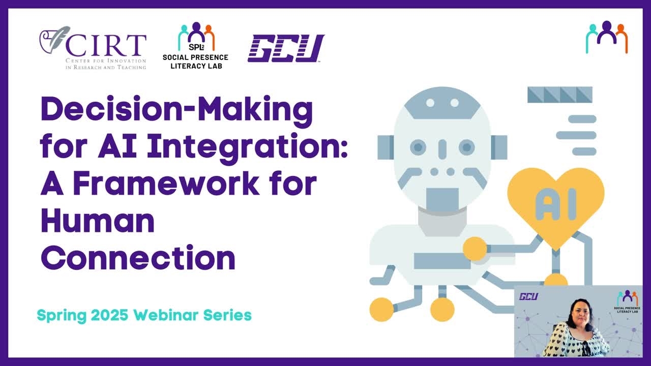 Default preview image for Decision-Making for AI Integration.mp4 video.