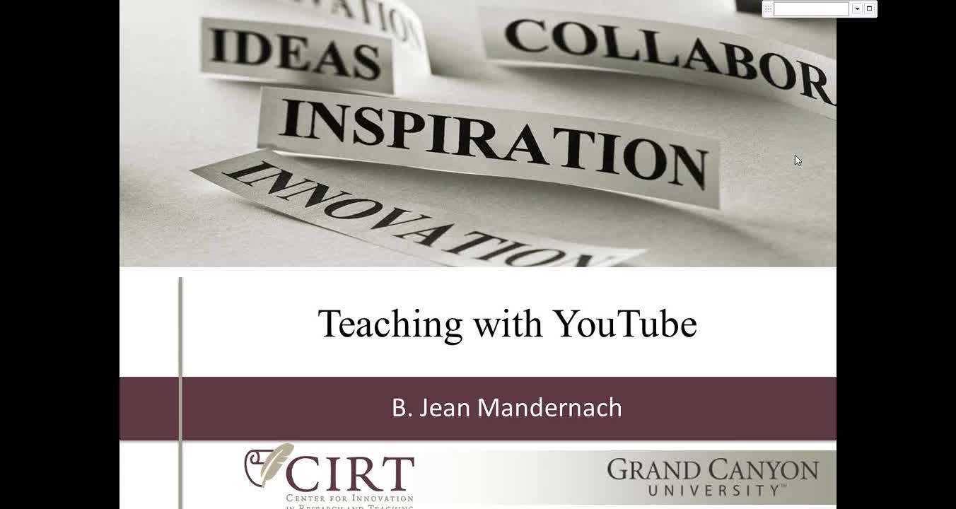 Default preview image for Teaching with YouTube 10-11-2011 video.