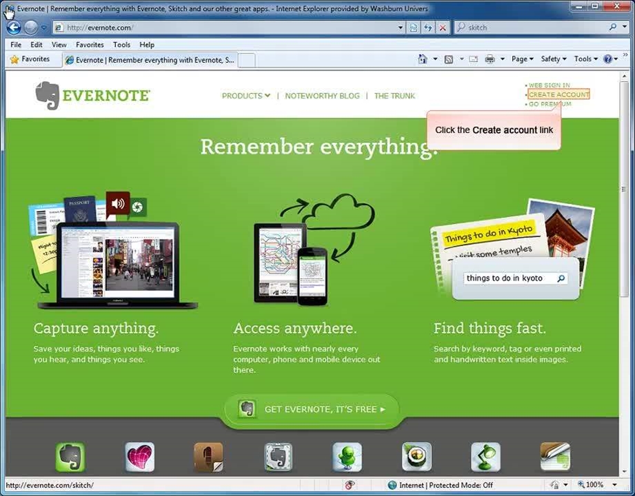 Default preview image for Evernote.flv video.