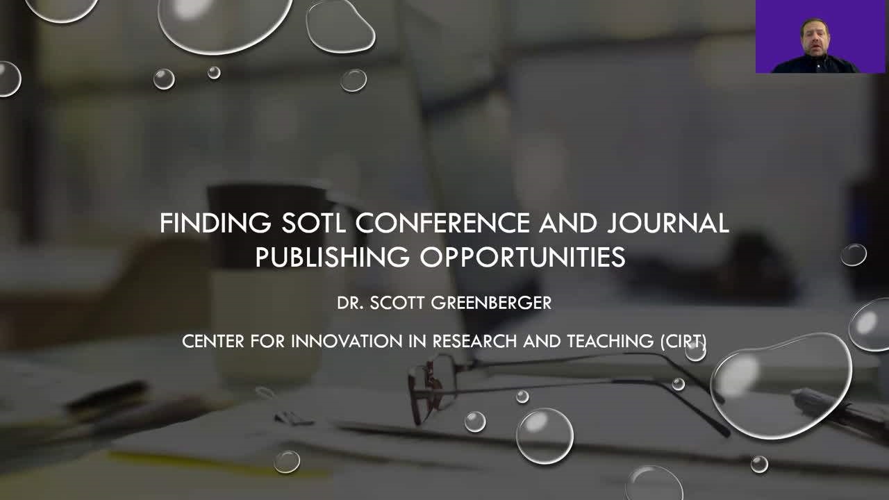 Default preview image for SoTL_conferences6.mp4 video.