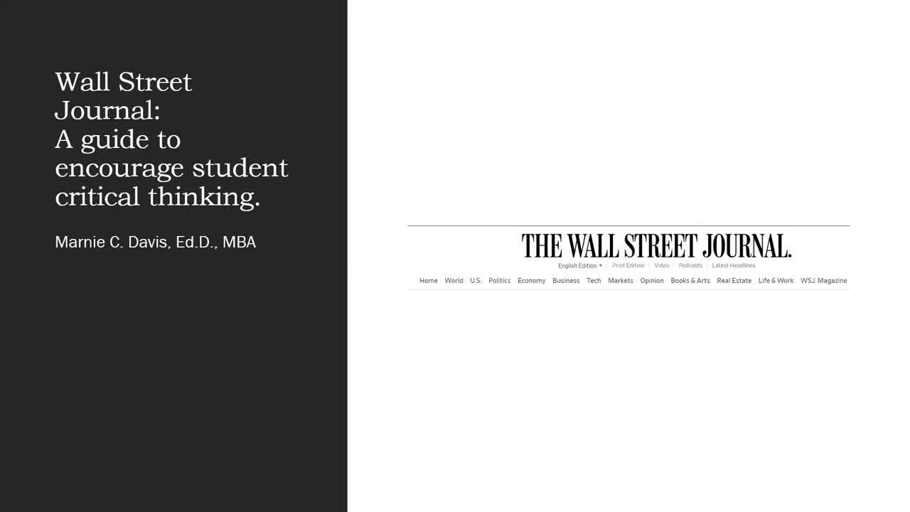 Default preview image for Wall Street Journal Presentation1.mp4 video.